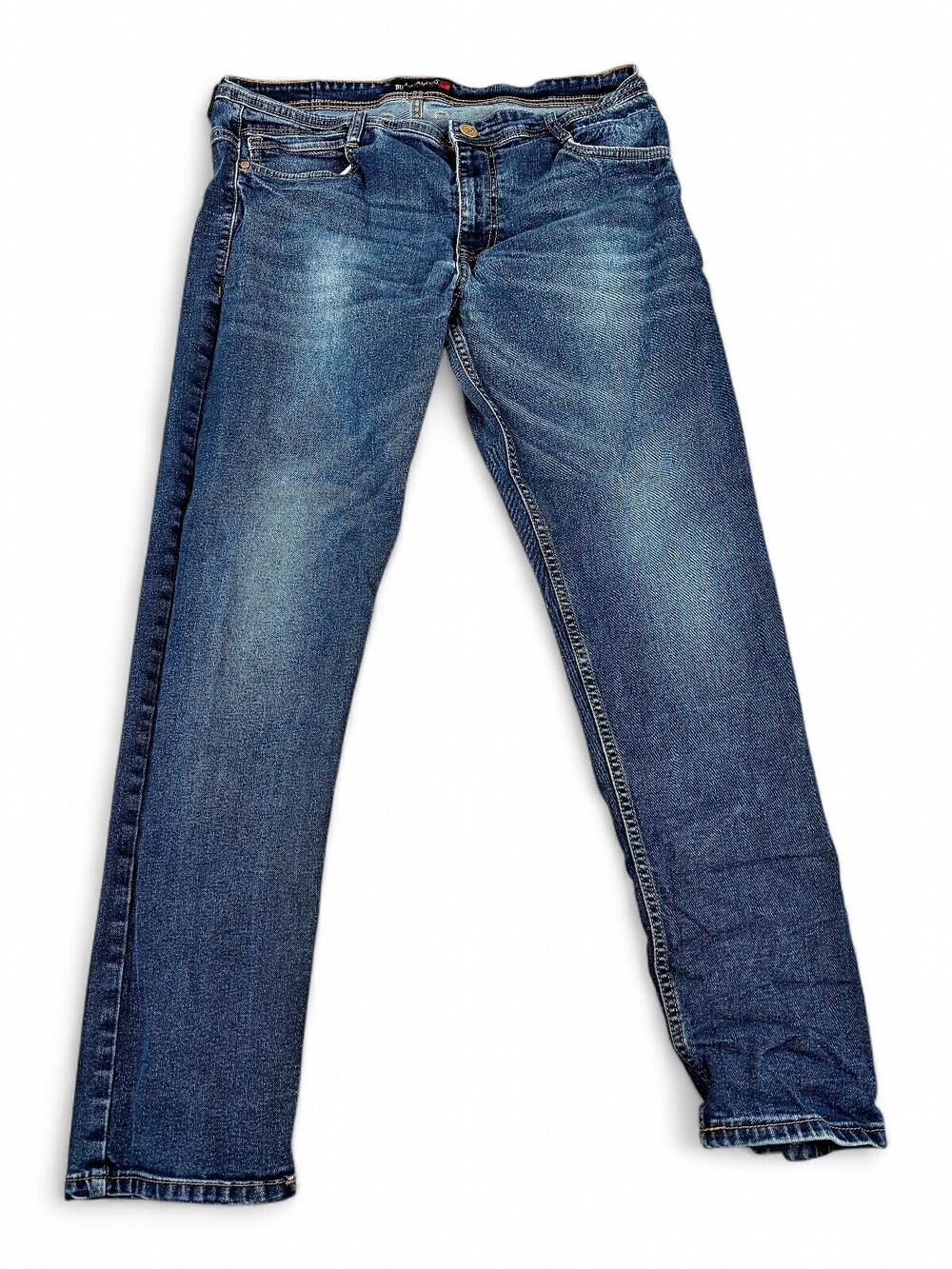 Bull Jeans Men's Straight Jeans Waist 38 Medium Blue
